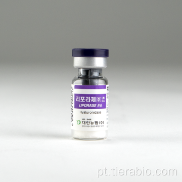 Liporase hialuronidase para dissolver gel de ácido hialurônico